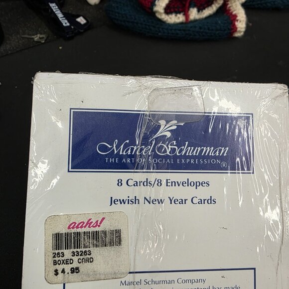 marcel schurman cards SHALOM jewish Happy New Year Cards Lot Of 3 - Picture 3 of 8